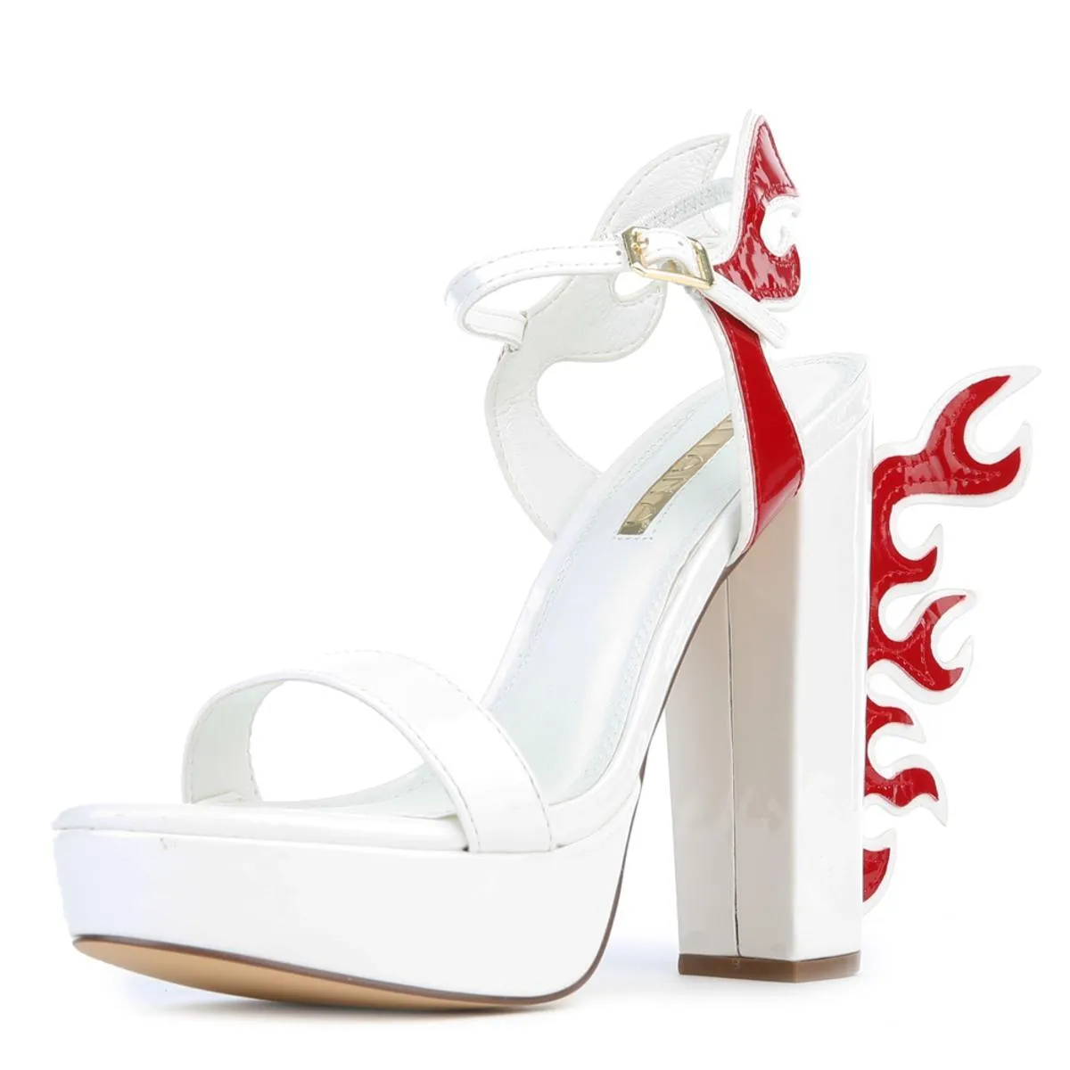 Yuko-38 High Heel White